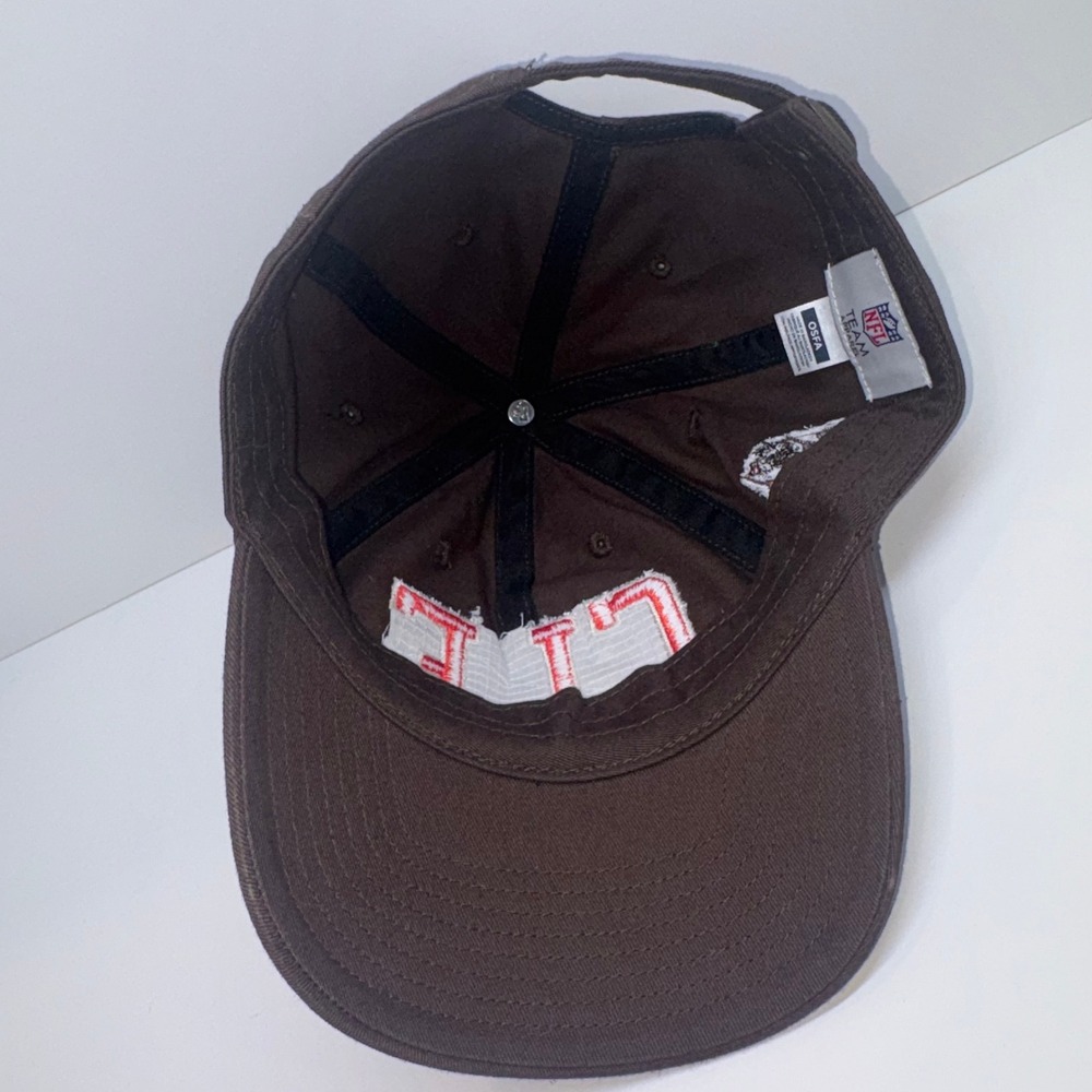 NFL Cleveland Browns NFL Team Apparel Baseball Hat OSFA Brown - Picture 6 of 7